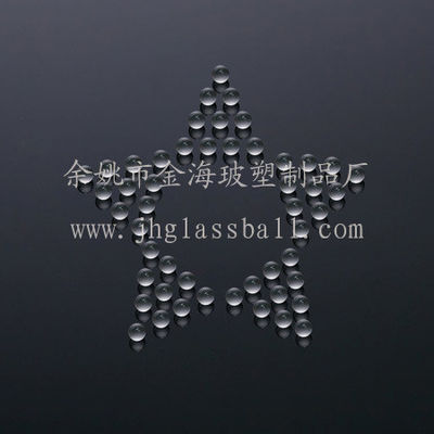 كرة زجاجية شفافة صغيرة للاكسسوارات